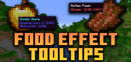  Food Effect Tooltips  Minecraft 1.19.4