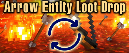 Скачать Arrow Entity Loot Drop для Minecraft 1.19.2