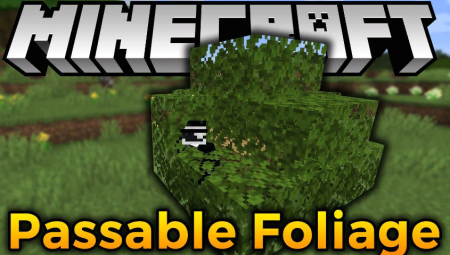 Скачать Passable Foliage для Minecraft 1.19.4