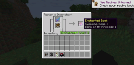 Скачать Grind Enchantments Mod для Minecraft 1.19.4