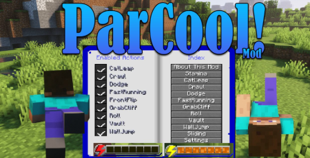 Скачать ParCool для Minecraft 1.17.1