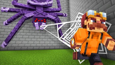 Скачать Spiders Produce Webs для Minecraft 1.19.3