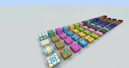  Glazed Symmetry  Minecraft 1.16.4