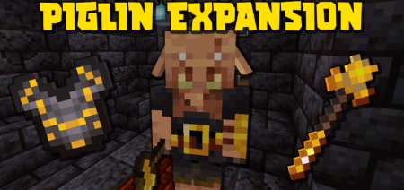Скачать Piglin Expansion для Minecraft 1.18.1