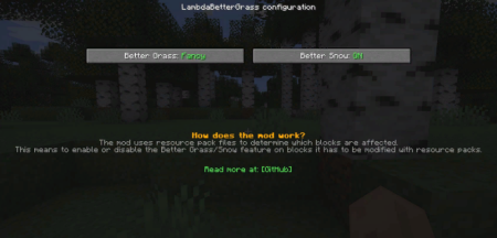 Скачать Lambda Better Grass для Minecraft 1.19.4