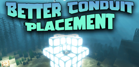  Better Conduit Placement  Minecraft 1.20.1