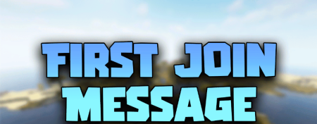  First Join Message  Minecraft 1.20