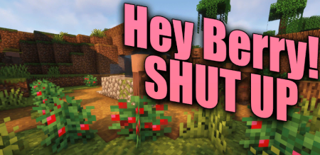 Скачать Hey Berry SHUT UP для Minecraft 1.19.4