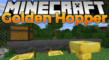  Golden Hopper  Minecraft 1.19.4