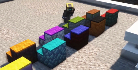Скачать Carpeted Stairs & Slabs для Minecraft 1.20