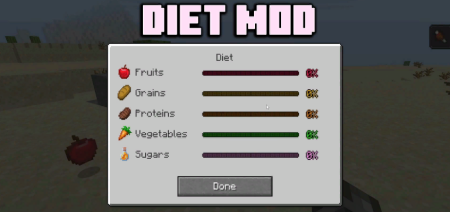 Скачать Diet для Minecraft 1.19.2