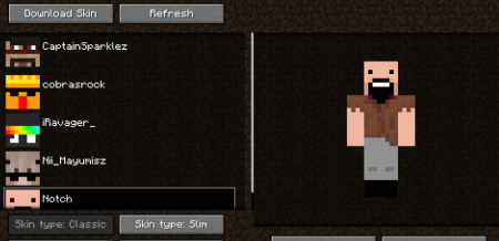 Скачать Skin Swapper для Minecraft 1.20
