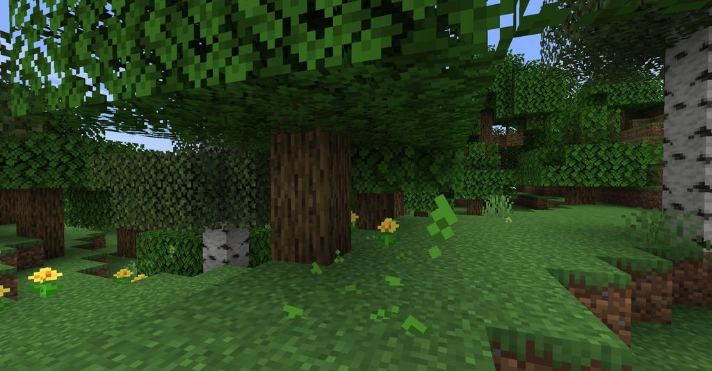 Fallen trees minecraft