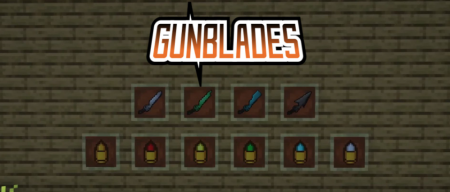 Скачать YDM’s Gunblades для Minecraft 1.19.3