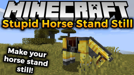  Stupid Horse Stand Still  Minecraft 1.20.1