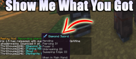 Скачать Show Me What You Got для Minecraft 1.19.4