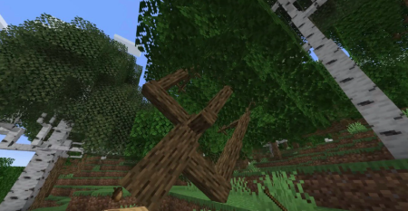 Скачать Panda’s Falling Tree’s для Minecraft 1.19.4