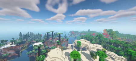 Скачать Stratospherical Expansion для Minecraft 1.18.2