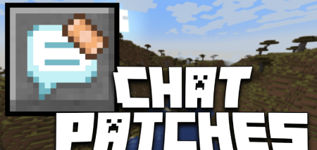 Скачать Chat Patches для Minecraft 1.20.1