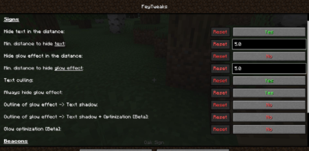 Скачать FeyTweaks для Minecraft 1.19.4
