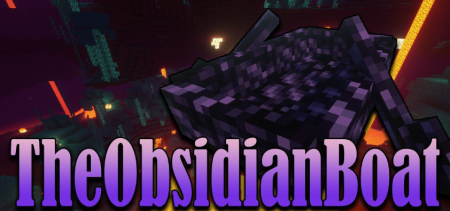  The Obsidian Boat  Minecraft 1.20.1