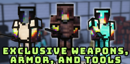  Exclusive Weapons, Armor, and Tools  Minecraft 1.20.1