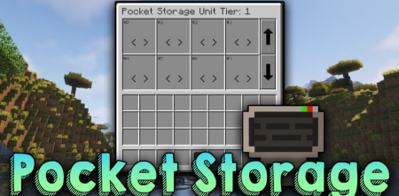 Скачать Pocket Storage для Minecraft 1.20