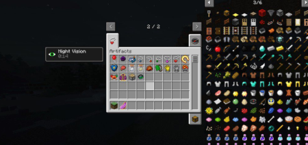 Скачать Artifacts Mod для Minecraft 1.20.1