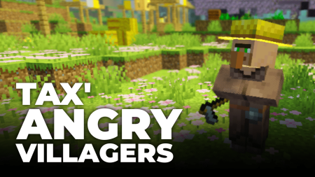 Скачать Tax’ Angry Villager для Minecraft 1.20.1