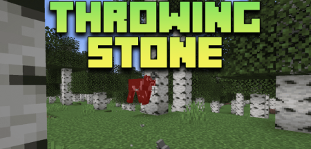 Скачать Throwing Stone для Minecraft 1.19.3