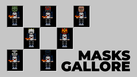 Скачать Masks Galore для Minecraft 1.19.2