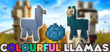 Скачать Colourful Llamas для Minecraft 1.19.4