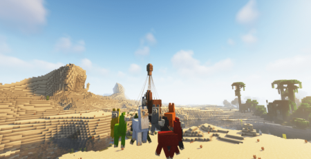 Скачать Colourful Llamas для Minecraft 1.20.1