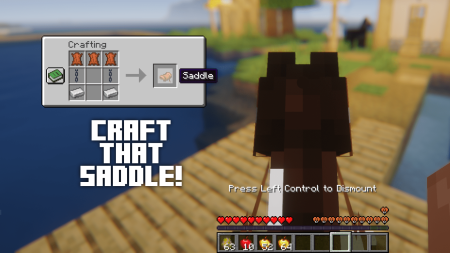  Craft that Saddle  Minecraft 1.20.1