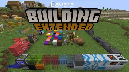 Скачать Dave’s Building Extended для Minecraft 1.20