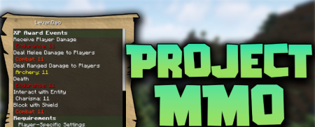  Project MMO  Minecraft 1.19.4