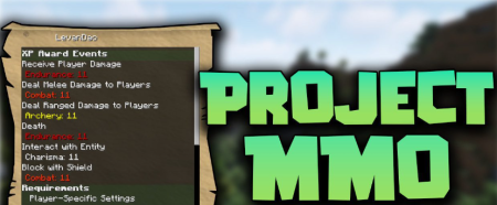 Скачать Project MMO для Minecraft 1.20.1