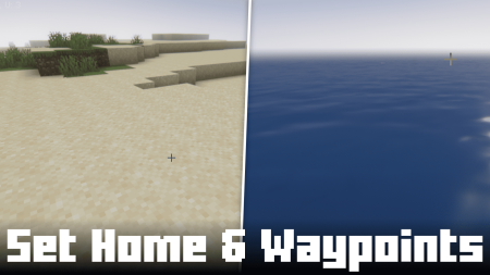 Скачать Set Home & Waypoints для Minecraft 1.19.4