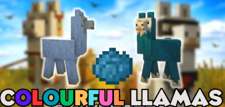  Colourful Llamas  Minecraft 1.18.2