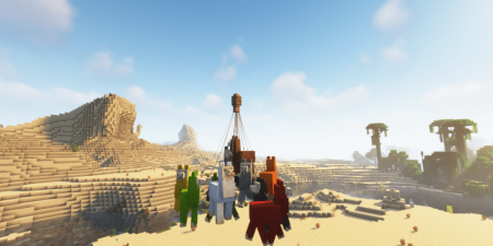  Colourful Llamas  Minecraft 1.18.2