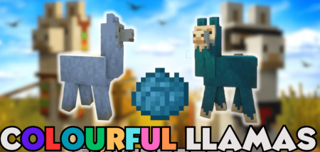 Скачать Colourful Llamas для Minecraft 1.19.2