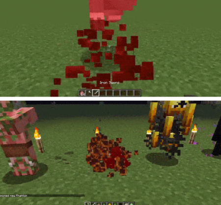 Скачать Blood Particles для Minecraft 1.15.2