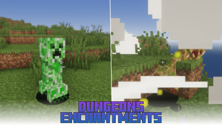 Скачать Dungeons Enchantments для Minecraft 1.19.2