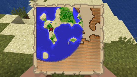 Скачать Better Treasure Map для Minecraft 1.19.2