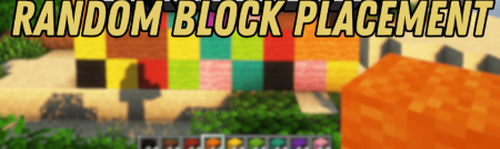 Скачать Random Block Placement для Minecraft 1.19.4