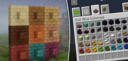 Скачать Cut And Colored для Minecraft 1.19.4