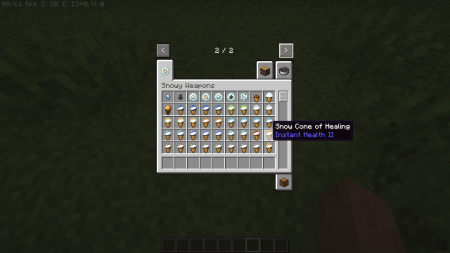  Snowy Weaponry  Minecraft 1.19.4