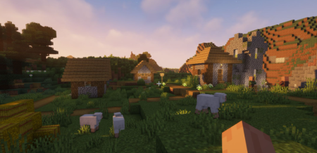 Скачать Spawn In Village для Minecraft 1.16.5