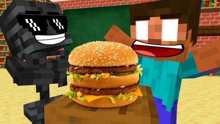 Скачать Burger Mod для Minecraft 1.20.1