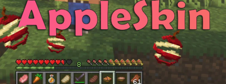 Скачать AppleSkin для Minecraft 1.20.1